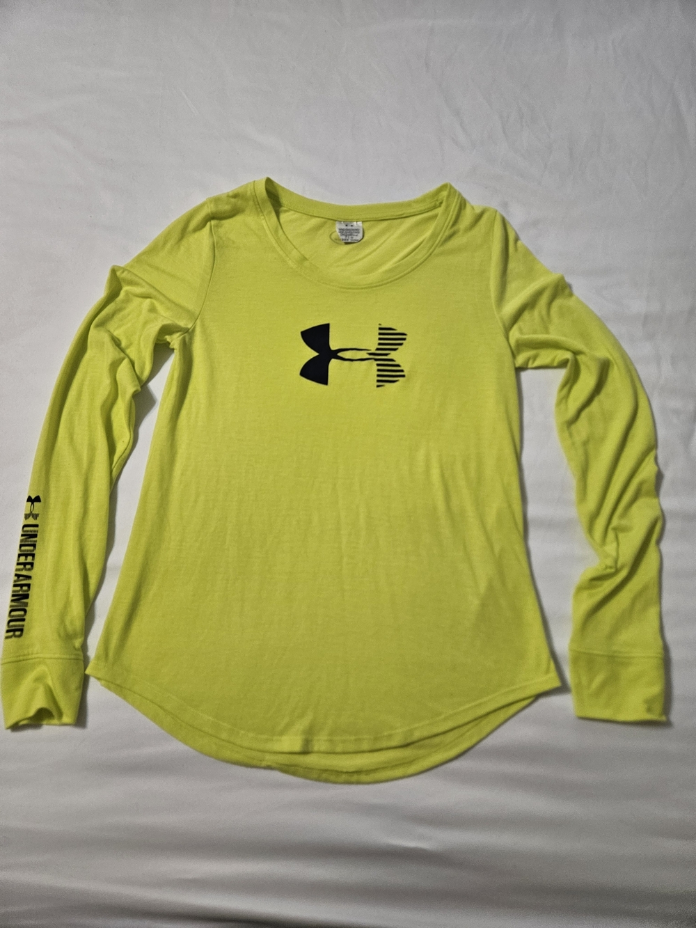 Under Armour Bright Lime Green Short Sleeve Athletic Tee